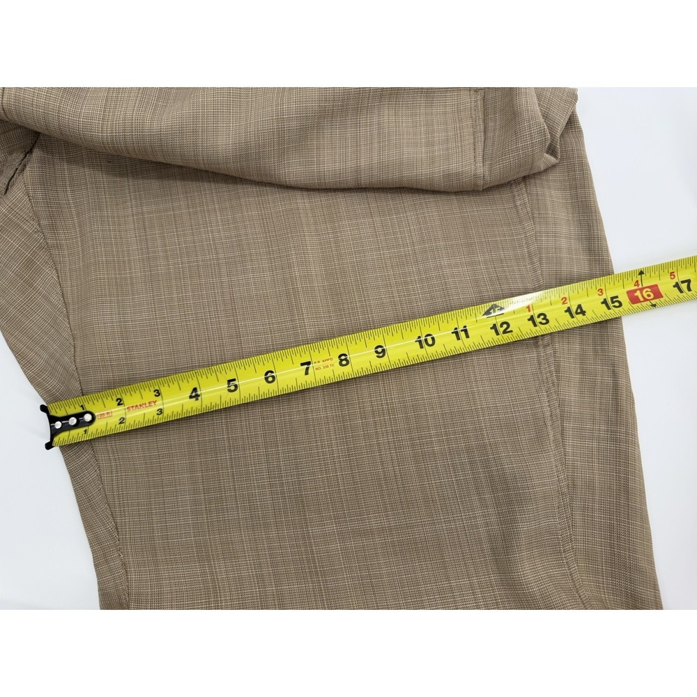 Alfred Dunner Beige Tan Dress Pants Button Detail Elastic Waist Plus Size 22W - Picture 6 of 8